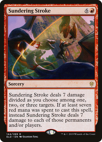 Sundering Stroke (ELD-144)  - Throne of Eldraine