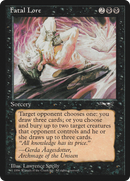 Fatal Lore (ALL-)  - Alliances