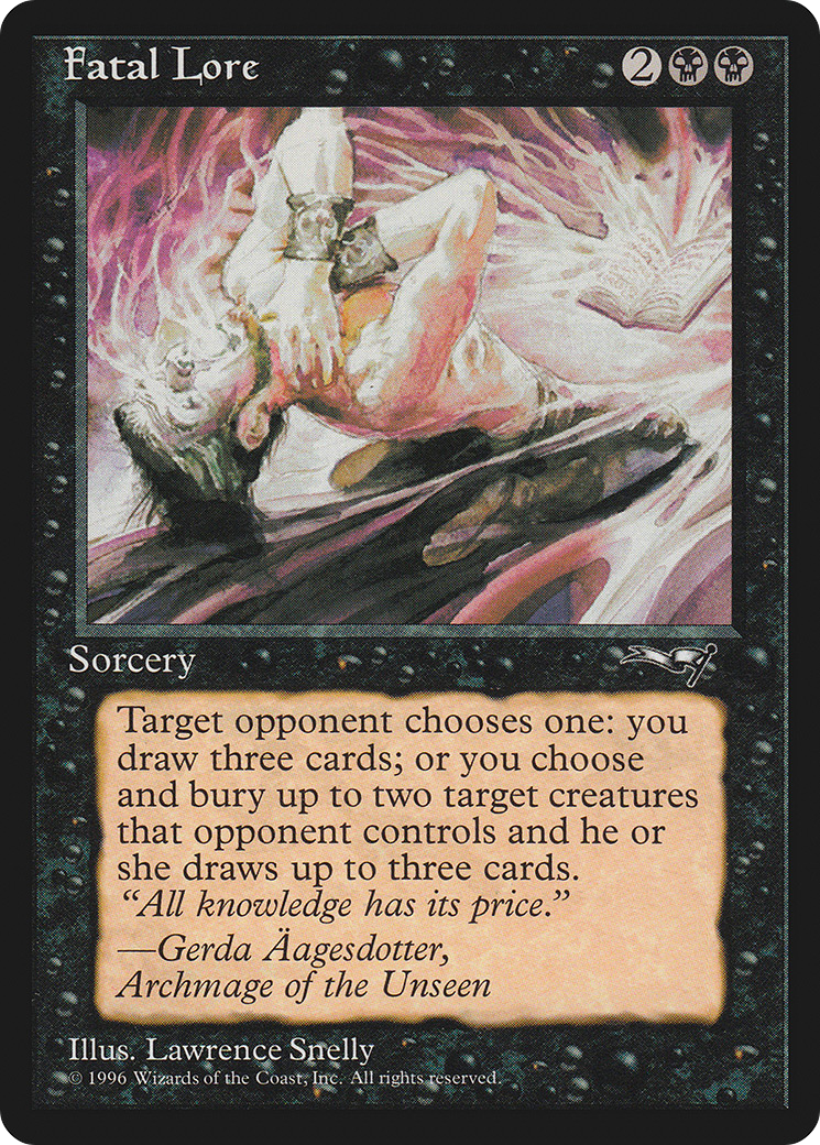 Fatal Lore (ALL-)  - Alliances