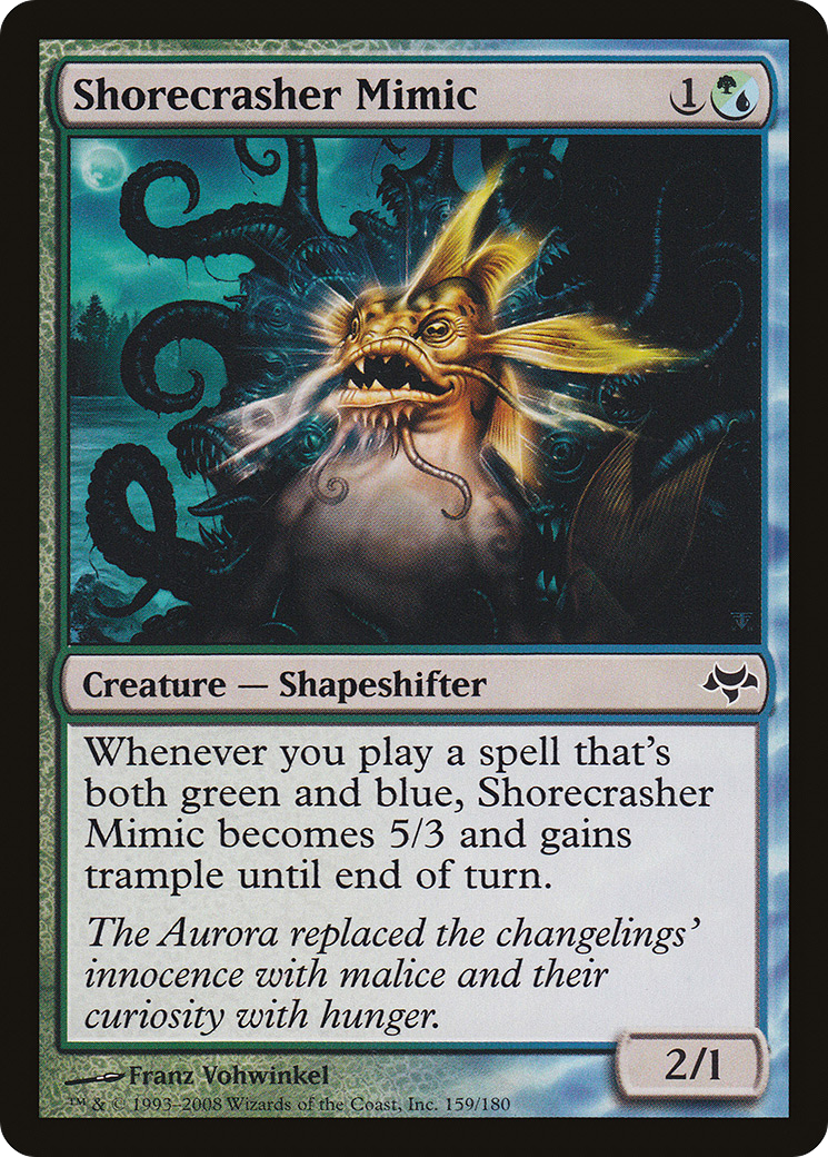 Shorecrasher Mimic (EVE-159)  Foil - Eventide