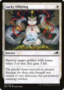 Lucky Offering (NEO-027)  - Kamigawa: Neon Dynasty