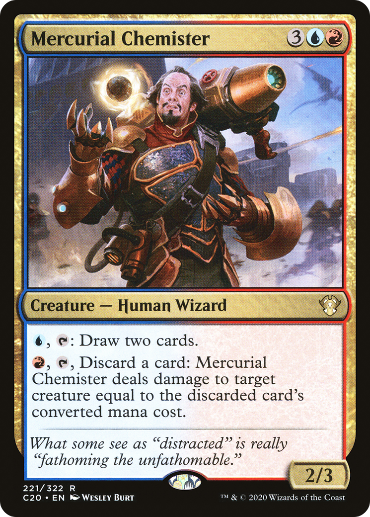 Mercurial Chemister (C20-221)  - Commander 2020
