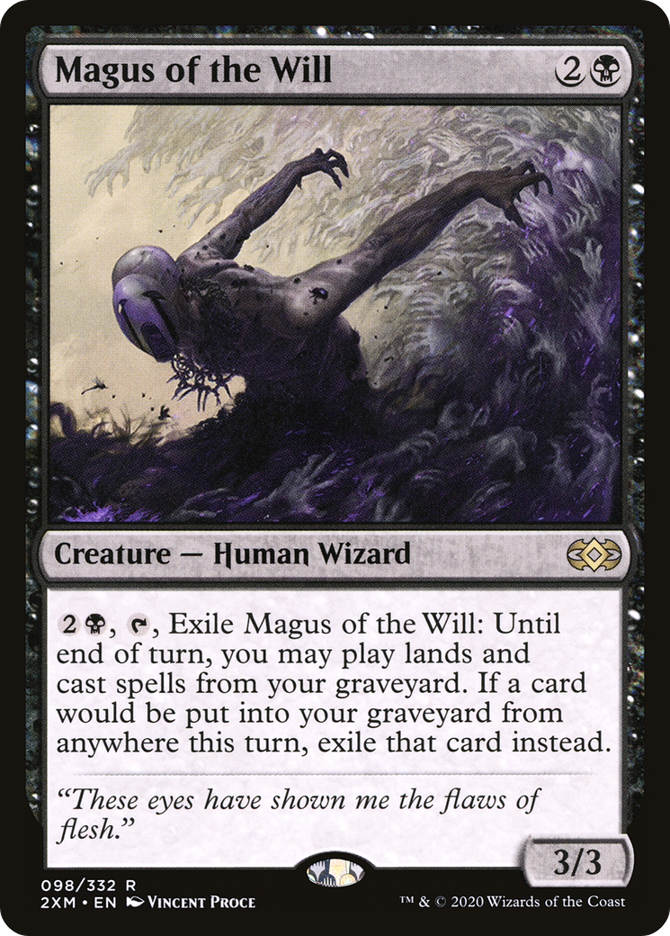 Magus of the Will (2XM-098)  Foil - Double Masters