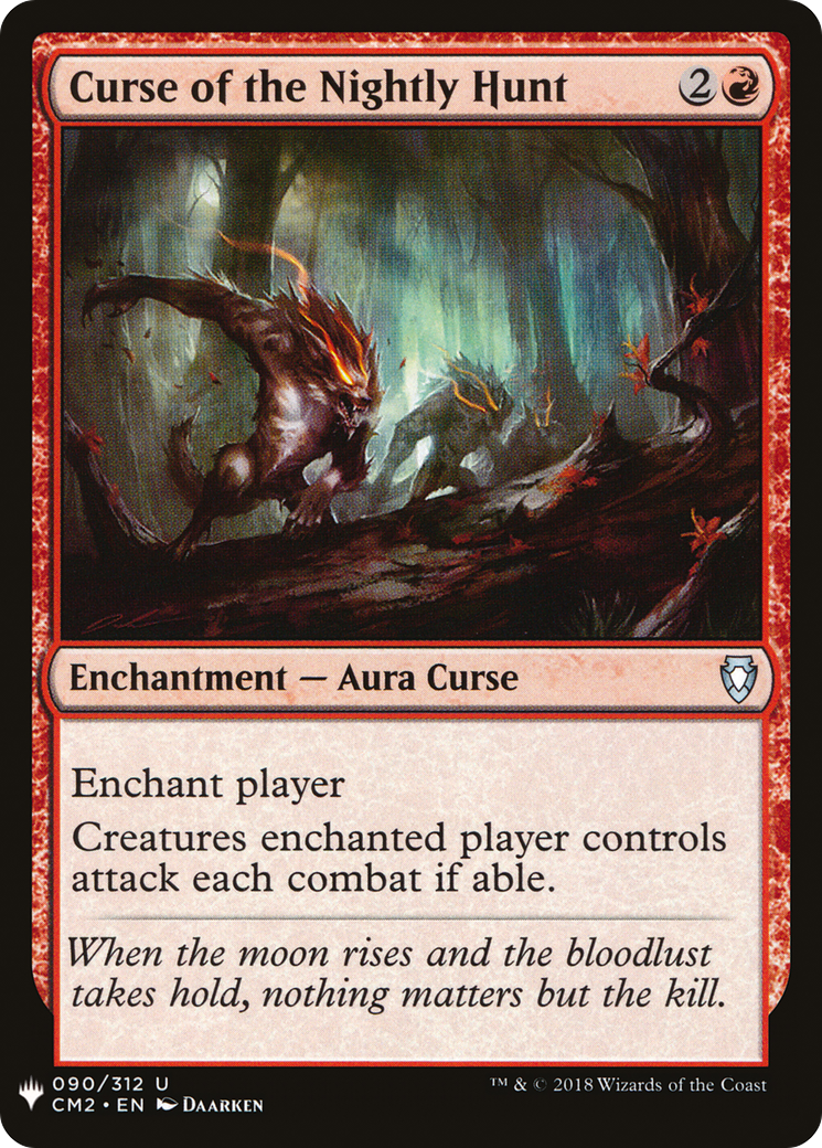 Curse of the Nightly Hunt (LIST-CM2-90)  - The List