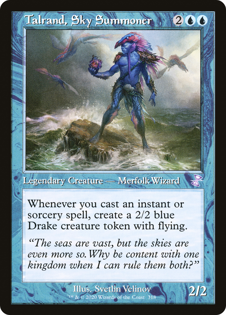 Talrand, Sky Summoner (TSR-318)  - Time Spiral Remastered