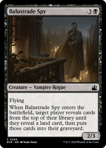 Balustrade Spy (RVR-066)  Foil - Ravnica Remastered