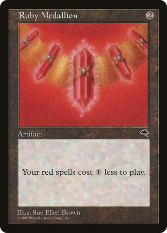 Ruby Medallion (TMP-305)  - Tempest
