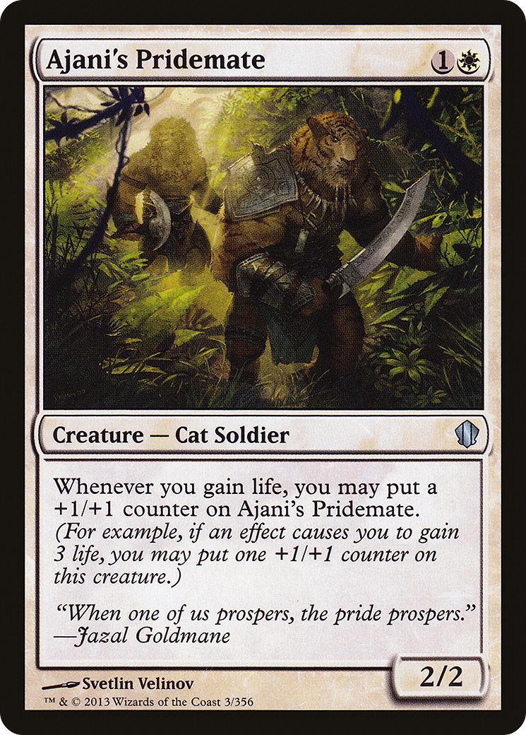 Ajani's Pridemate (C13-003)  - Commander 2013