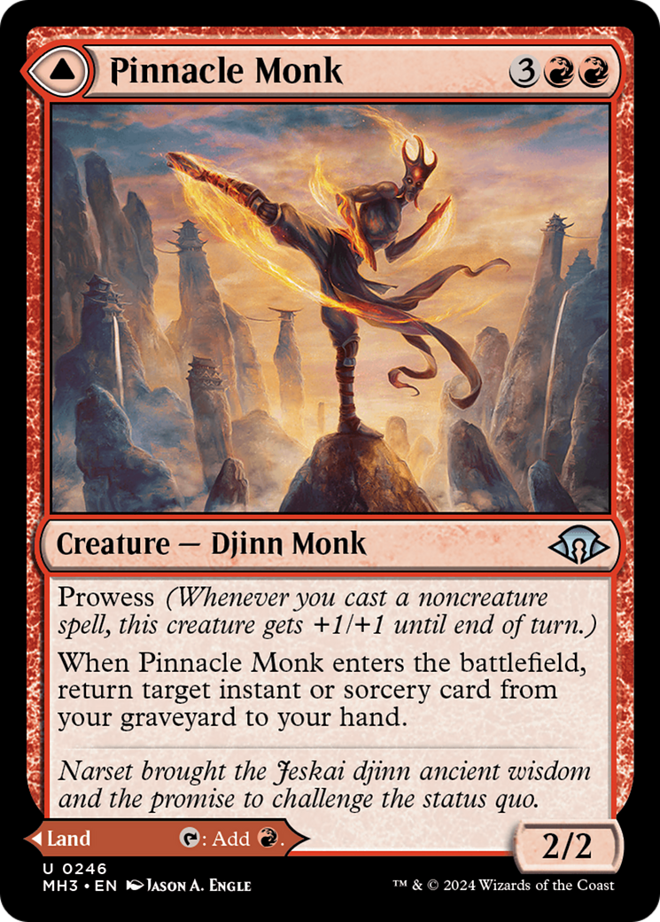 Pinnacle Monk (MH3-246)  - Modern Horizons 3
