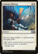 Solemn Offering (M15-033)  - Magic 2015