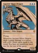 Ancient Silver Dragon (Showcase) (CLB-382)  Foil - Commander Legends: Battle for Baldur's Gate: (Showcase)