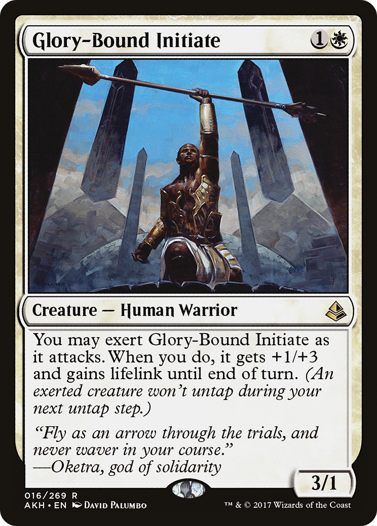 Glory-Bound Initiate (AKH-016)  - Amonkhet