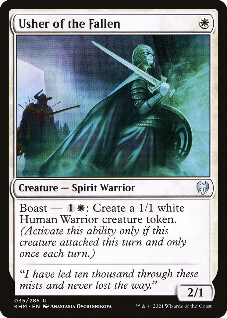 Usher of the Fallen (KHM-035)  Foil - Kaldheim
