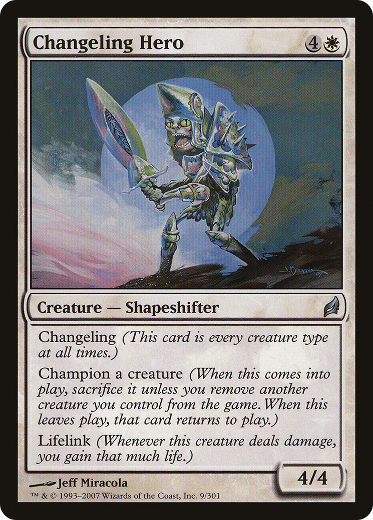 Changeling Hero (LRW-009)  - Lorwyn
