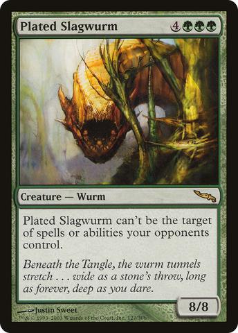Plated Slagwurm (MRD-127)  - Mirrodin
