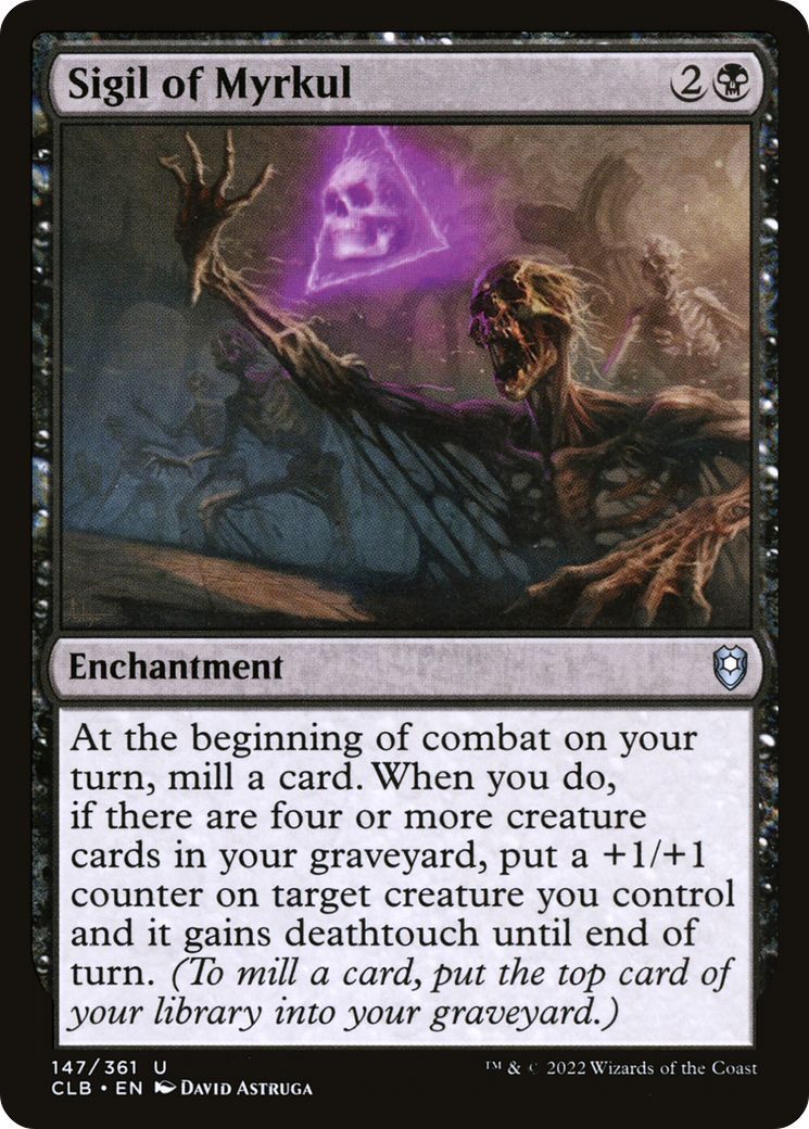 Sigil of Myrkul [Commander Legends: Battle for Baldur's Gate]