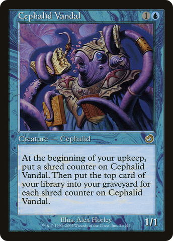Cephalid Vandal (TOR-031)  - Torment