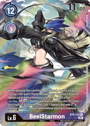 BeelStarmon (Alternate Art) (BT6-112) - Double Diamond Foil