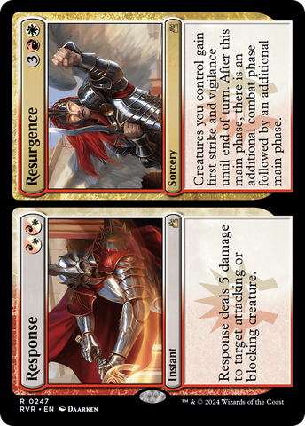 Response // Resurgence (RVR-247)  - Ravnica Remastered