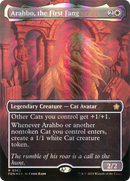 Arahbo, the First Fang (Borderless) (Mana Foil) (FDN-363)  Foil - Foundations