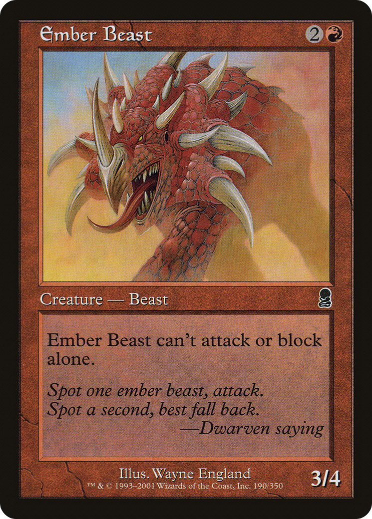 Ember Beast (ODY-190)  - Odyssey
