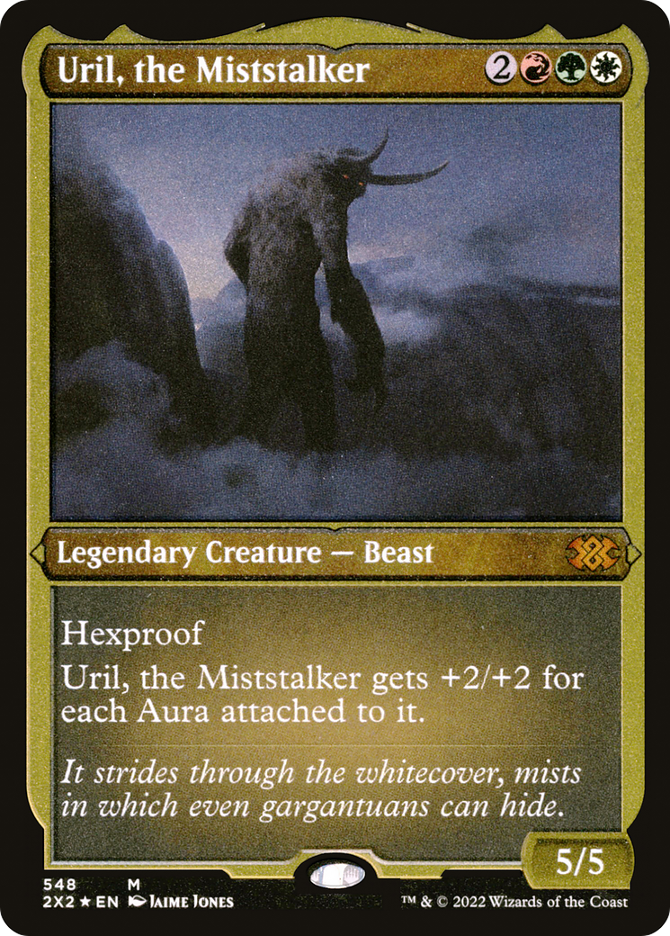 Uril, the Miststalker (Foil Etched) (2X2-548)  Foil - Double Masters 2022