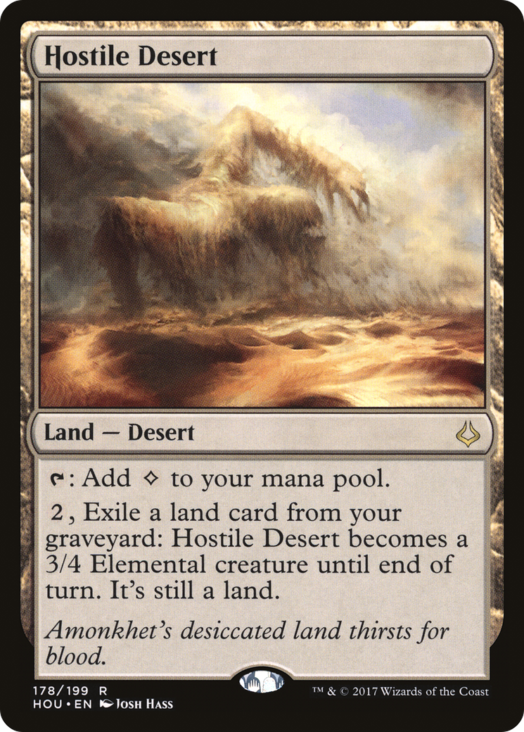 Hostile Desert (HOU-178)  - Hour of Devastation