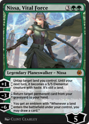 Nissa, Vital Force (KLR-172)  - Kaladesh Remastered