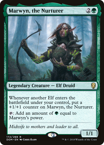 Marwyn, the Nurturer (DOM-172)  - Dominaria