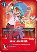 Sora Takenouchi (Official Tournament Pack Vol.3) (BT2-084) - Release Special Booster 1.0