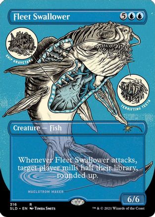 Fleet Swallower (Foil Etched) (SLD-316)  Foil - Secret Lair Drop Series