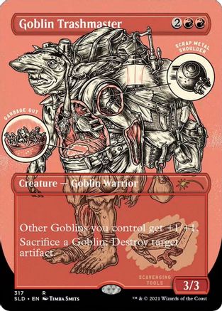 Goblin Trashmaster (Foil Etched) (SLD-317)  Foil - Secret Lair Drop Series