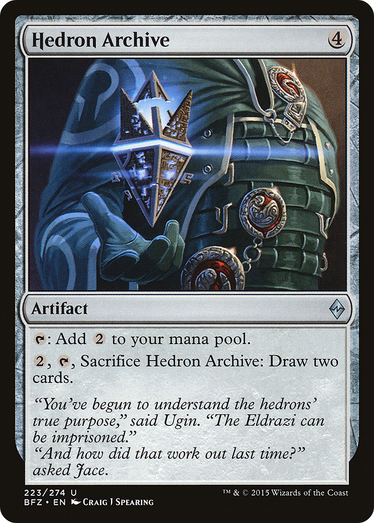 Hedron Archive (BFZ-223)  - Battle for Zendikar