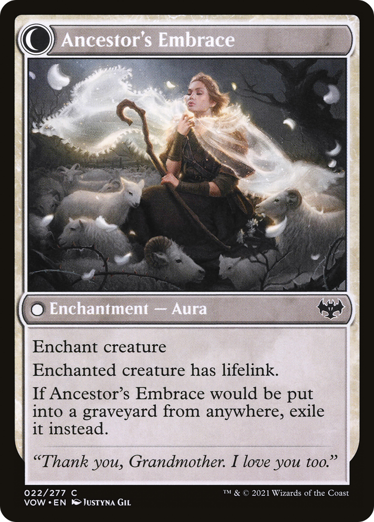 Kindly Ancestor (VOW-022)  - Innistrad: Crimson Vow: (Double Faced Transform)