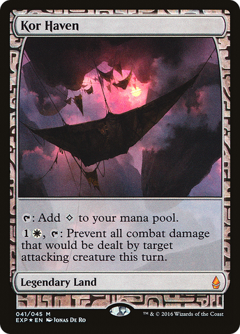 Kor Haven (EXP-041)  Foil - Zendikar Expeditions