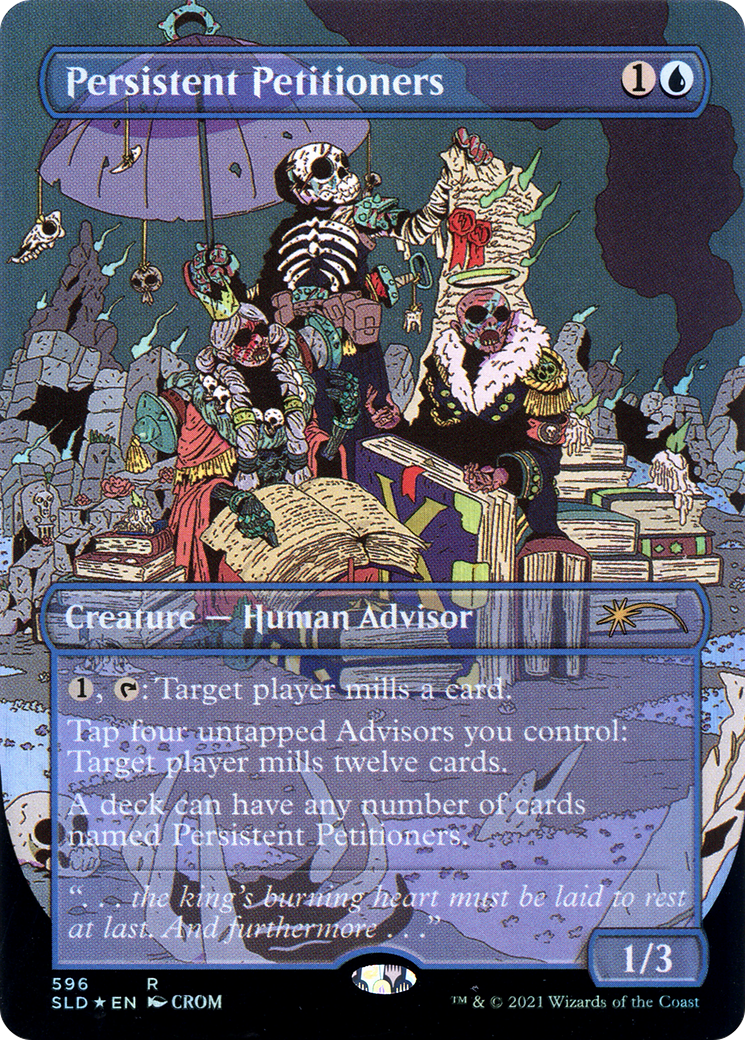 Persistent Petitioners (596) (SLD-596)  Foil - Secret Lair Drop (Borderless)