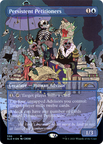 Persistent Petitioners (596) (SLD-596)  Foil - Secret Lair Drop (Borderless)