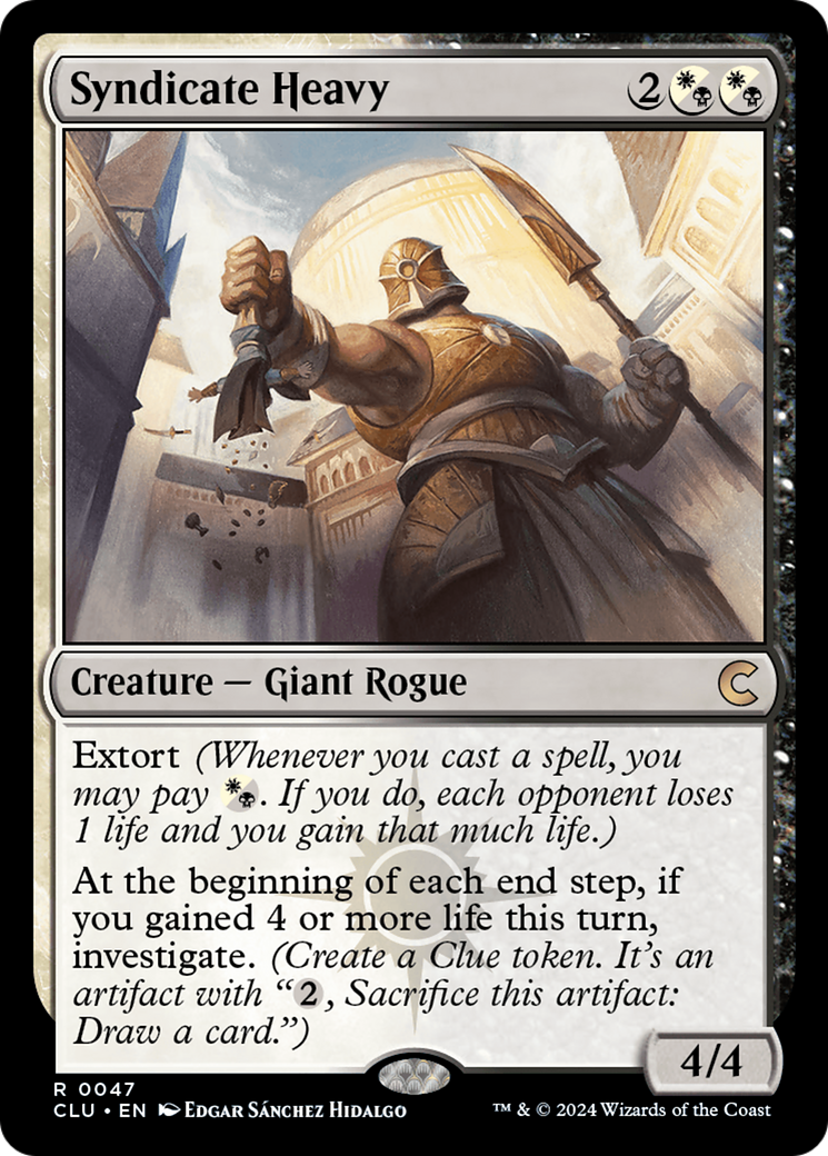 Syndicate Heavy (CLU-047)  - Ravnica: Clue Edition