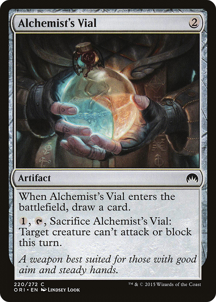 Alchemist's Vial (ORI-220)  Foil - Magic Origins
