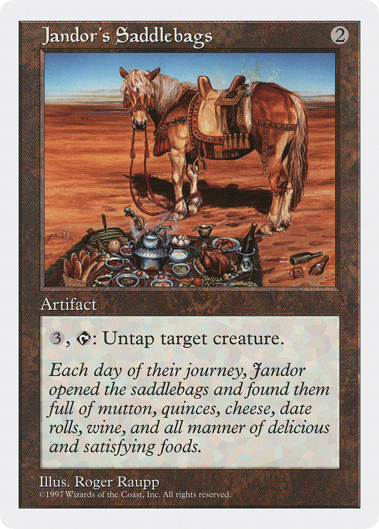 Jandor's Saddlebags (5ED-)  - Fifth Edition