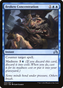 Broken Concentration (SOI-050)  - Shadows over Innistrad