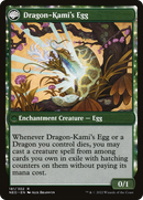 The Dragon-Kami Reborn (NEO-181)  Foil - Kamigawa: Neon Dynasty: (fandfc, enchantment)