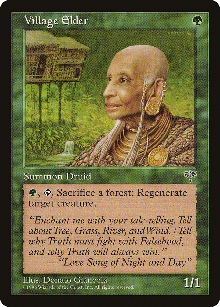 Village Elder (MIR-)  - Mirage