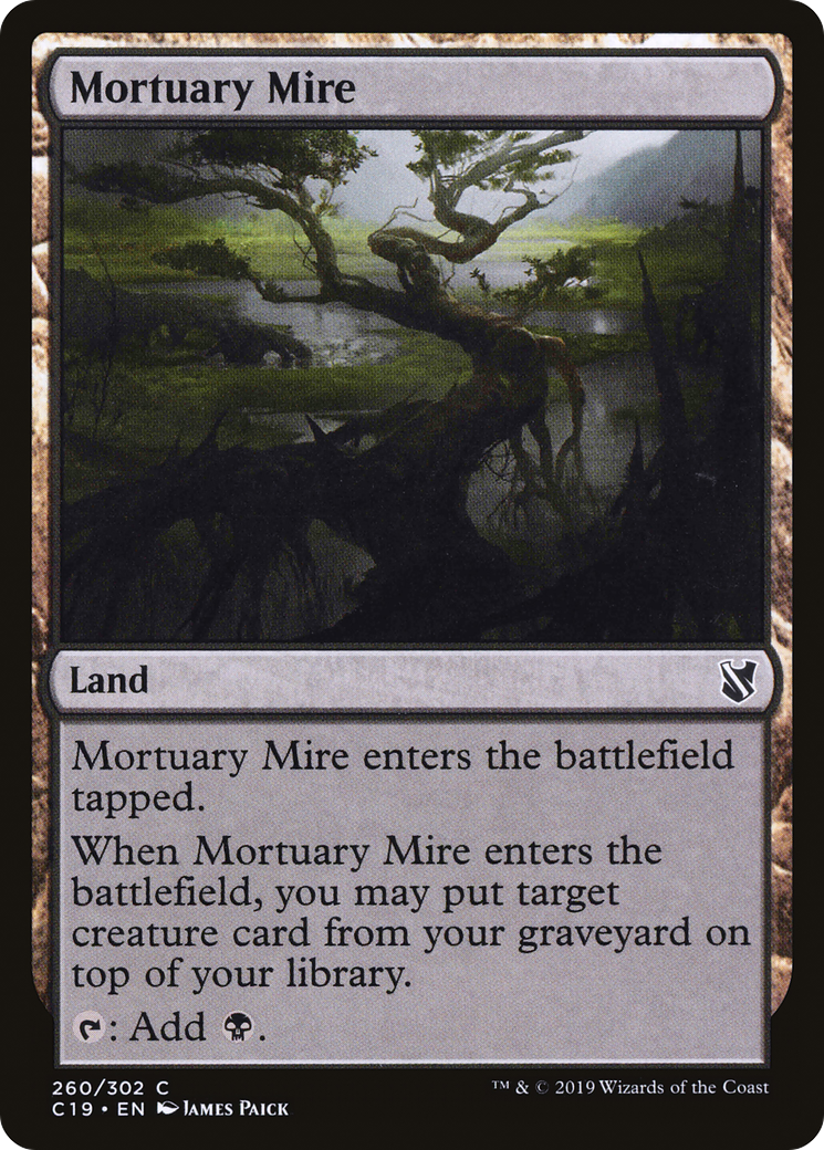 Mortuary Mire (C19-260)  - Commander 2019