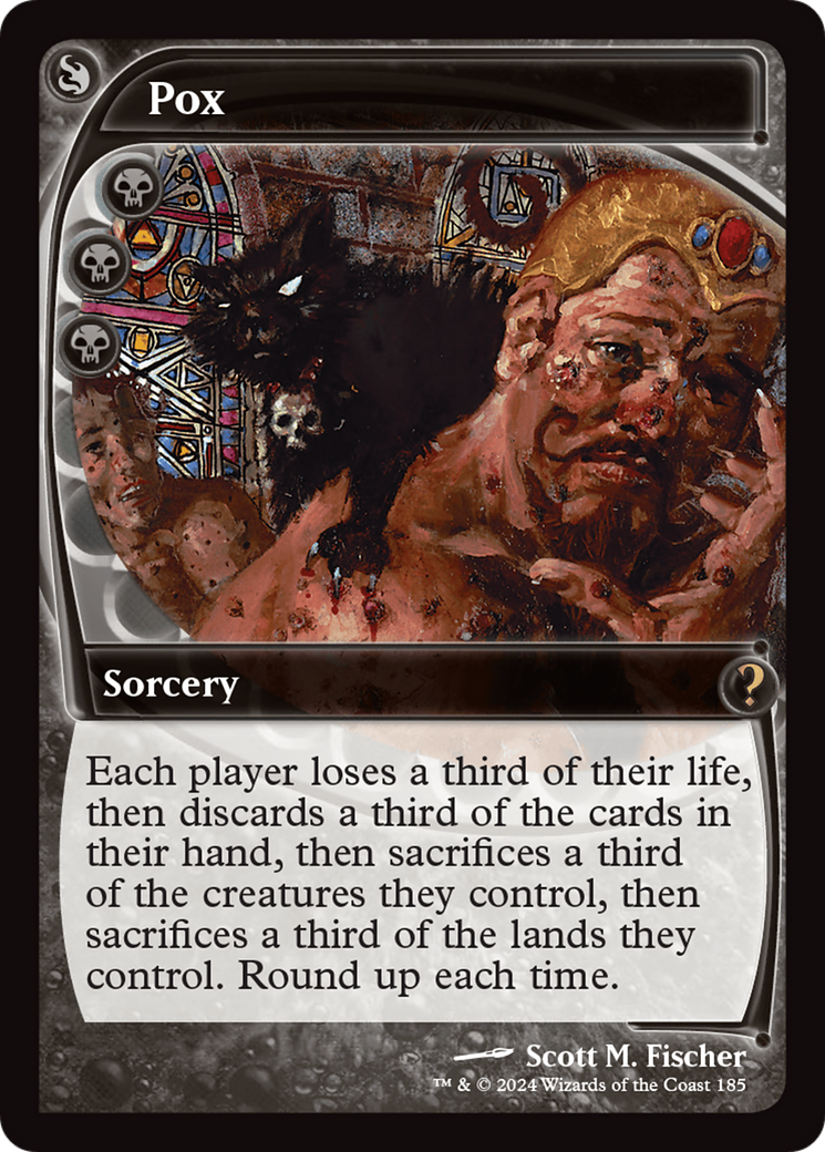 Pox (Future Sight) (MB2-185)  Foil - Mystery Booster 2