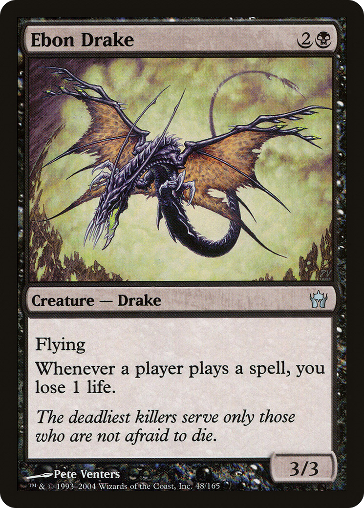 Ebon Drake (5DN-048)  Foil - Fifth Dawn