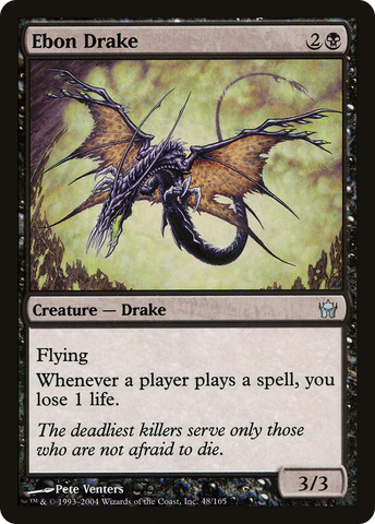 Ebon Drake (5DN-048)  Foil - Fifth Dawn