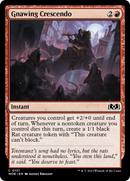 Gnawing Crescendo (WOE-131)  Foil - Wilds of Eldraine