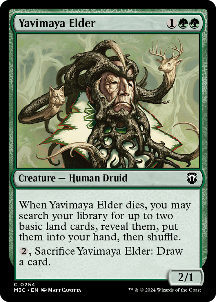 Yavimaya Elder (M3C-254)  - Modern Horizons 3 Commander
