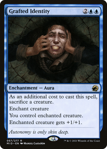 Grafted Identity (MID-057)  - Innistrad: Midnight Hunt